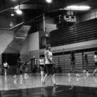 1981 Women's Basketball Action, January Home Game 12