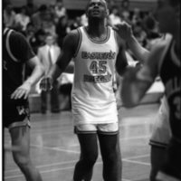 1991 Men's Basketball Action, Willamette University at EOSC 01