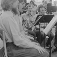 1975 Choir, Christmas Concert Practice 02