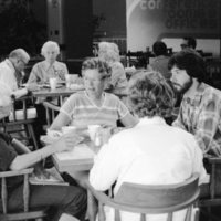 1982 Art Class, Hoke Hall Cafeteria 01