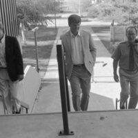 1988 Loso Hall Groundbreaking Ceremony, Architects 04