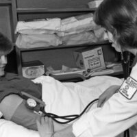 1986 Nursing Program, Blood Pressure Readings 02