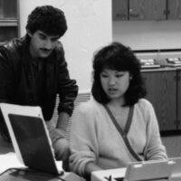 1985 Student, Typing 02