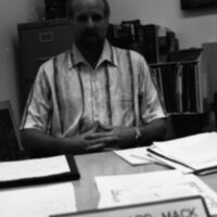 1985 Ackerman Elementary School, Principal Richard Mack 04