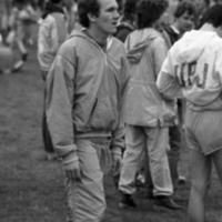 1982 Cross Country Meet at BMCC, Preparation 01
