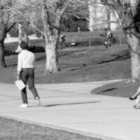 1986 Students, Outdoors in March 30