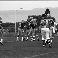 1991 Football Action, Western Washington University at EOSC 12