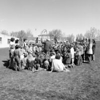 1972 Ackerman Elementary School, Tree Planting 06