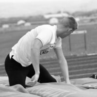 1986 Track Meet, Pole Vault 06