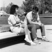 1986 Students, Outdoors in April 02