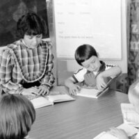 1983 Ackerman Elementary Classroom, April 05