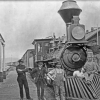 Train Engine, #124