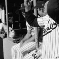 1985 Baseball Players, Dugout 02