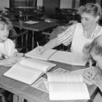 1988 Promotional Material with Peggy Pittock and Children 08