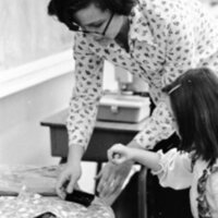 1974 Ackerman Elementary School, Sewing 06