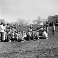 1972 Ackerman Elementary School, Tree Planting 02