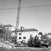 1971 Walter M. Pierce Library Remodel, Cement 05