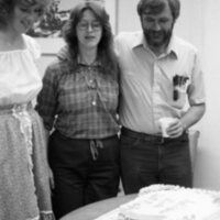 1985 Employees, Departure Party for Linda 03