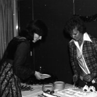 1977 Employees, Reception for Cleo Sorenson 02