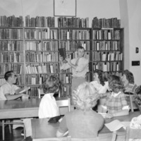 1949-50 Inlow Hall, Library 1-2
