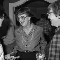 1986 Employees, Reception at the President's House 02