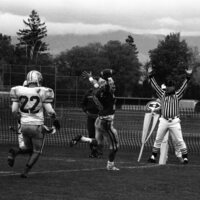 1991 Football Action, Western Oregon University at EOSC 14