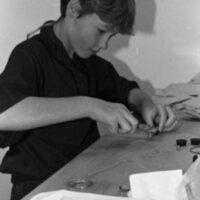 1987 Science Camp, Indoors 04