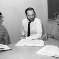 1985 Students, Consult Professor John Blanchard 07