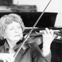 1979 Violinist, Florence Miller