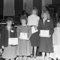 1984 Student Awards, Certificates 17