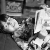 1980 Child with Book
