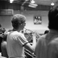 1981 Alumni Basketball Game, Pep Band 06