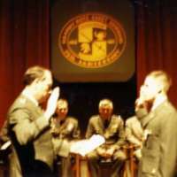 1991 ROTC Ceremony, Oath 01