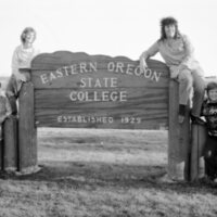 1987 Students, Group Outdoors 03