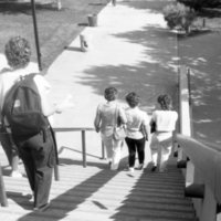 1986 Students, Outdoors in August 01