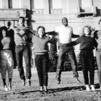 1986 Students, Outdoors in March 03