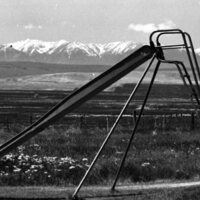1979 Keating School, Children Playing Outdoors 12