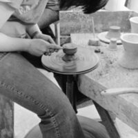 1974 Art, Pottery Wheel 07