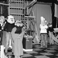 1973 Theatre, Caricature Heads 03