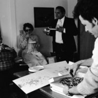 1986 Employees, April Party 01