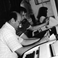 1987 Students, Typing 02