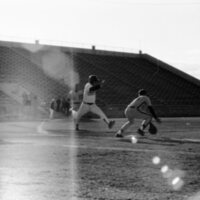 1987 Baseball Game in Caldwell, Idaho, Action 11