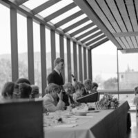 1974 Hoke Hall, Senior Breakfast 09