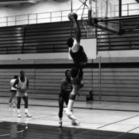 1981 Men's Basketball Practice 09