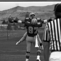 1991 Football Action, Western Washington University at EOSC 07