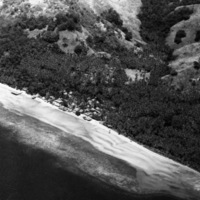 Aerial, Village Near Beach