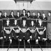 1985 Women's Basketball Team, January 04