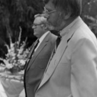 1984 Student Reception at President Gilbert's House 20