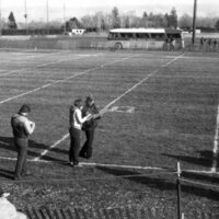 1982 Football Game, November 16th, Sideline 02