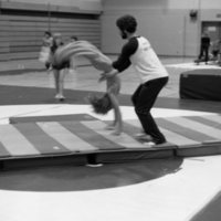 1981 Gymnastics Camp, Tumbling 02